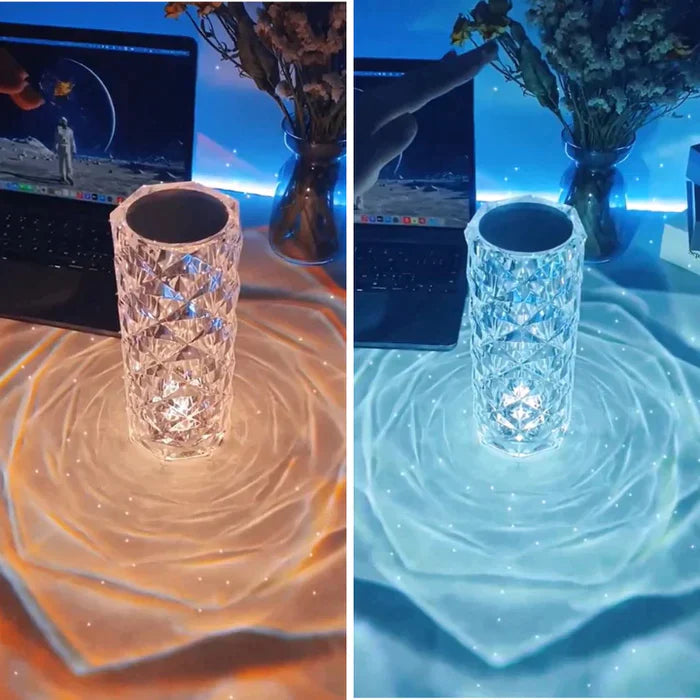 Luminária de Cristal 16 Cores - Luminous Crystal